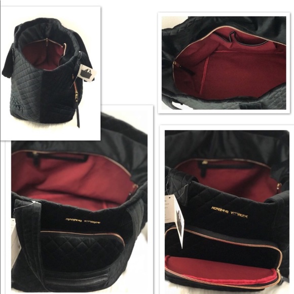 Adrienne Vittadini Diamond Quilt Velvet Travel Bag (πLAST ONE!π) - Picture 7 of 8
